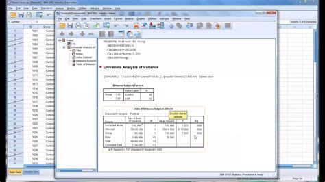 " Video of the Day Step 2 Drag and drop the columns containing the dependent variable data into the box labeled. . How to exclude cases in spss